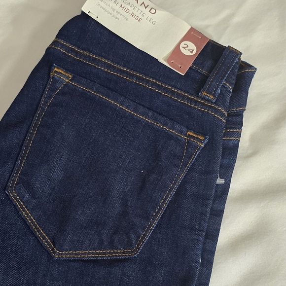 J brand the cigarette leg slim fit mid rise jeans sz 24 nwt - Picture 5 of 9